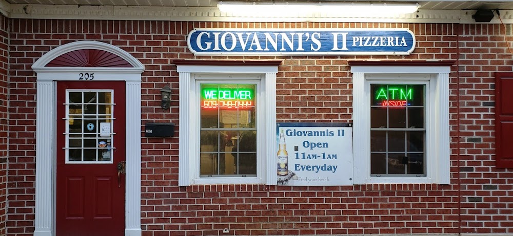 Giovanni's II Pizzeria Storefront in Galloway NJ